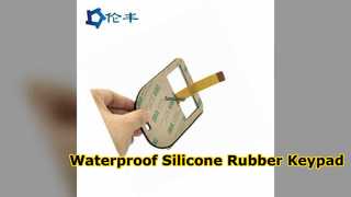 Soluzioni personalizzate per tastiere in gomma siliconica resistente all'acqua