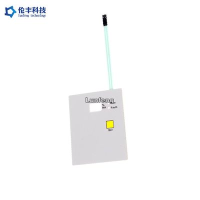 Un buon prezzo. Interruttore a membrana a cupola di metallo impermeabile IP67 con materiale poliestere personalizzabile in linea