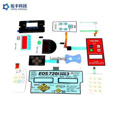 Un buon prezzo. Tastiera a membrana a colori a LED blu in materiale PVC con tono di 1 mm e 1,5 mm in linea