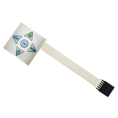 Un buon prezzo. Tastiera a membrana a LED PMMA personalizzata con passo di 2,54 mm e livello di protezione IP65 in linea