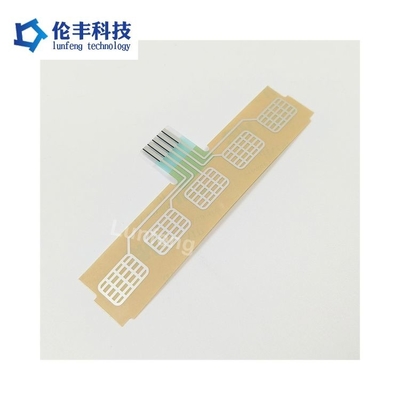 Un buon prezzo. Interruttore a membrana piatta personalizzato con 3M9080 adesivo e serigrafia in linea