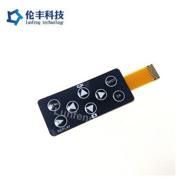 Un buon prezzo. Tastiera a membrana con sovrapposizione di circuito stampato flessibile per una digitazione durevole e reattiva in linea