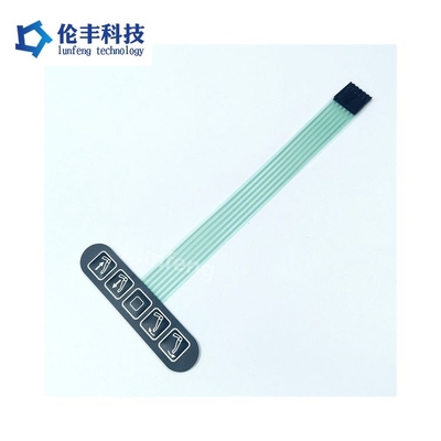 Un buon prezzo. Interruttore a membrana a cupola metallica di design personalizzato per applicazioni PC impermeabile IP67 e prestazioni in linea