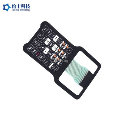 Good price Commutatore di membrana piano LCD trasparente dell'ANIMALE DOMESTICO Matte Surface Keypad in linea