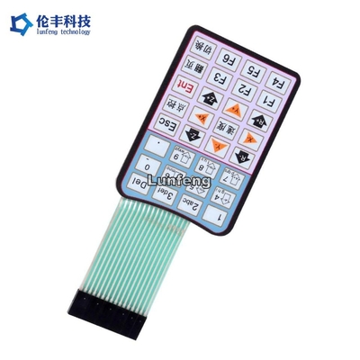 Good price Commutatore di membrana piano dell'ANIMALE DOMESTICO, pannello elettronico della tastiera della membrana della matrice in linea