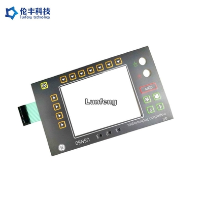 Un buon prezzo. Finestra LCD di goffratura della membrana del commutatore della lampadina impermeabile della tastiera LED in linea