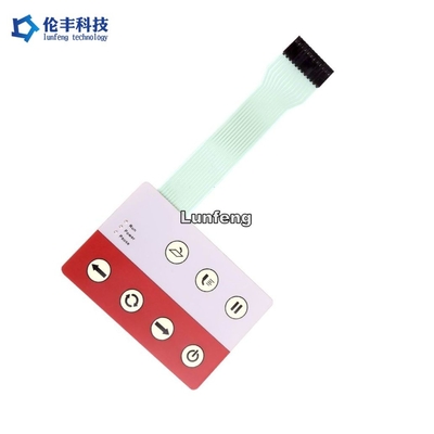 lampadina tattile di membrana 3M467 del metallo impermeabile LED del commutatore