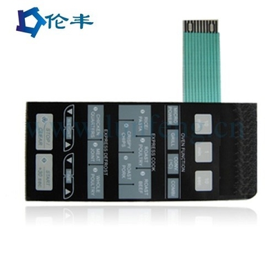 Resistenza di isolamento di Switch With 100MΩ del regolatore della membrana di ResistanceFlat del contatto