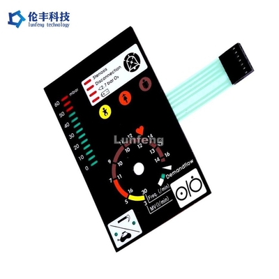 Un buon prezzo. 3M Adhesive Customisable LED Backlit Membrane Keypad per le diverse esigenze dei clienti in linea