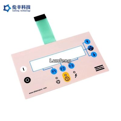 Un buon prezzo. Connettore 1.0 mm Pitch Polyester Membrane Switch Pad per FPC Circuit Cable personalizzato in linea