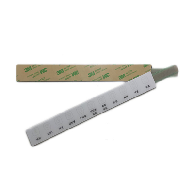 Un buon prezzo. Interruttore di membrana PET LED industriale bianco/rosso/verde/azzurro con materiale PVC e finitura opaca/brillante in linea