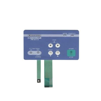 Un buon prezzo. Interruttore a membrana piatto e durevole dotato di overlay in PC da 0,175 mm e tensione driver di 3 V per soluzioni di interfaccia utente in linea
