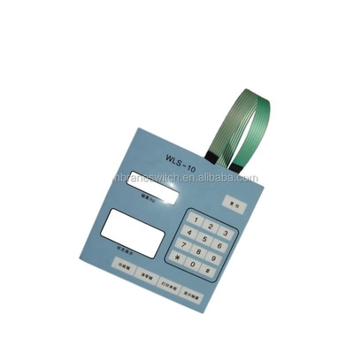 Tastiera a membrana piatta per elettronica di consumo in materiale PET/PC/PVC