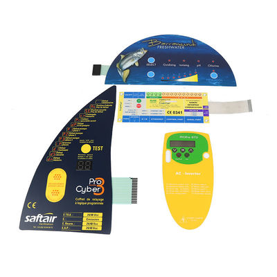 Un buon prezzo. Elettrodomestici Interruttore a membrana in PET con LED Corrente 20mA Soluzione durevole per pannelli di controllo industriali e medicali in linea