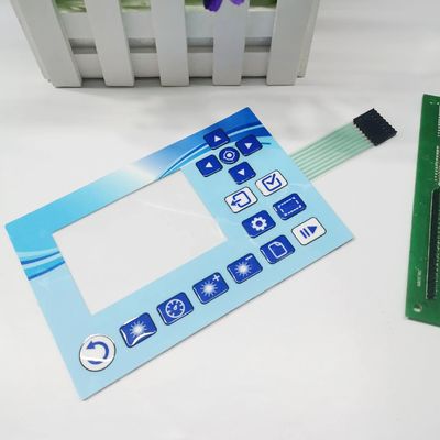 Un buon prezzo. Membrana di controllo della macchina tastiera tipo chiave Membrana soluzioni personalizzate durevoli per pannelli di automazione industriale in linea