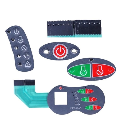 Interruttore a membrana piatta con resistenza all'isolamento 100MΩ per elettronica industriale, medica e di consumo