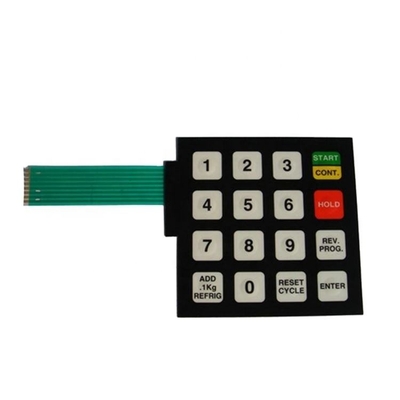 Un buon prezzo. Tastiera a membrana a LED IP65 con tono di 2,54 mm e colore LED bianco in linea