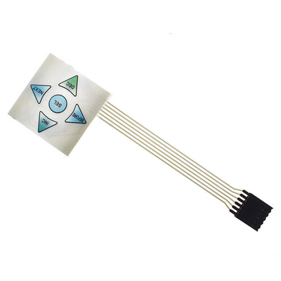 Tastiera a membrana a LED PMMA personalizzata con passo di 2,54 mm e livello di protezione IP65
