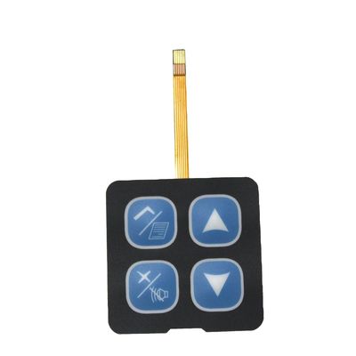 Un buon prezzo. Interruttore a membrana piatta tattile con circuito PET color LED arancione flessibile e protezione IP65 in linea