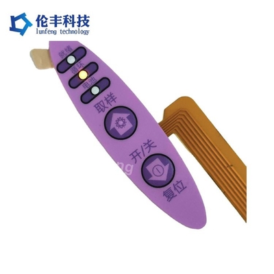1.0 mm Pitch Tactile Metal Dome Switch per durabilità e prestazioni nelle applicazioni in PVC