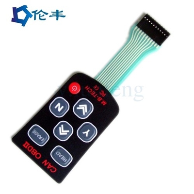 Un buon prezzo. pannello adesivo della tastiera della membrana del PC dell'ANIMALE DOMESTICO di 3M 468 Matte Tactile Metal Dome Switch in linea