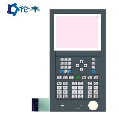 Un buon prezzo. Commutatore tattile del metallo impermeabile delle cupole dell'ANIMALE DOMESTICO F150 Matte Look Flat Membrane Switch in linea