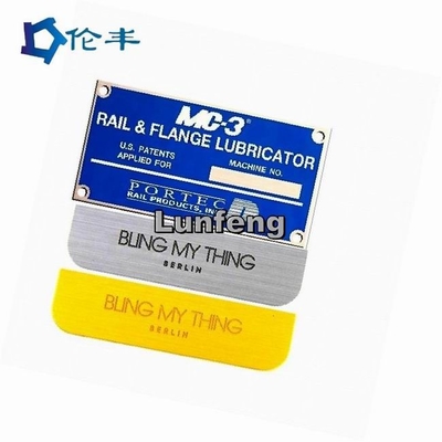 Un buon prezzo. La targhetta 3M Adhesive Aluminum Laser di acciaio inossidabile di Pantone ha tagliato le targhette del metallo in linea