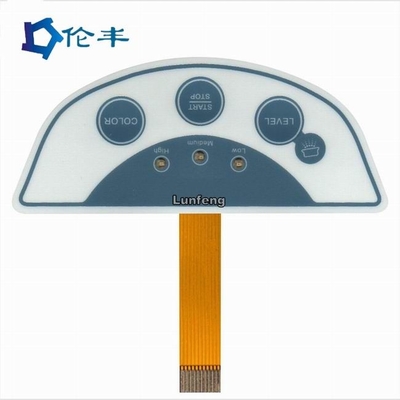 Un buon prezzo. Tastiera tattile su ordinazione adesiva di 3M 467 tattili LED del commutatore della cupola del metallo della membrana di FPC in linea