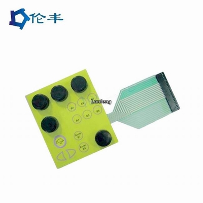 Un buon prezzo. Tastiera 3M468 su ordinazione Matte Surface Memrbane Keypad della gomma di silicone del PWB in linea