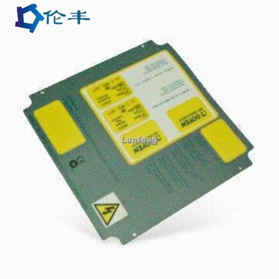 Un buon prezzo. Membrana grafica Matte Control Panel Overlay Printing piano della sovrapposizione di Lexan dell'ANIMALE DOMESTICO in linea